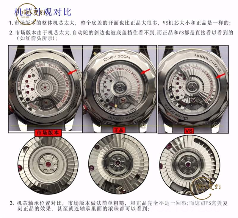 VS廠歐米茄海馬300v2版做工如何,對比正品和市場版本值得入手嗎-復刻表