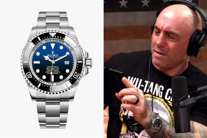 他的觀點可能會引起爭議，但喬·羅根 (Joe Rogan) 的手表選擇可能是正確的-復刻表