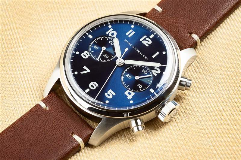 美國制表商RGM推出全新軍用靈感600-B型計時腕表-復刻表