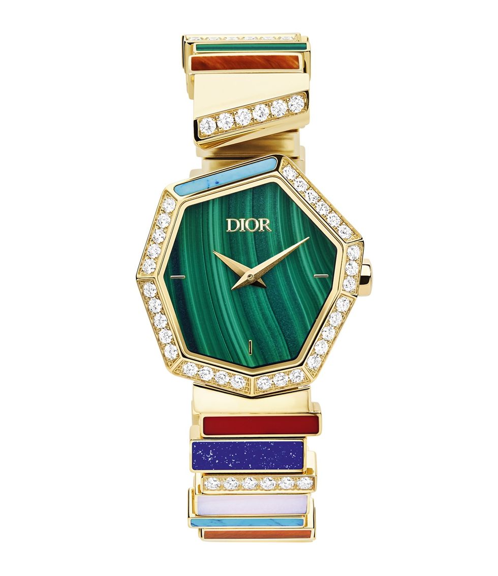 鑲上綠松石、孔雀石等天然寶石手表是獨一無二的收藏品-復(fù)刻表