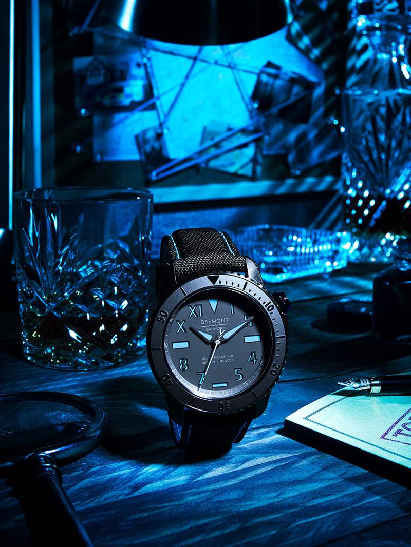 Bremont S500 Bamford特別版中的英國合作伙伴關系-復刻表