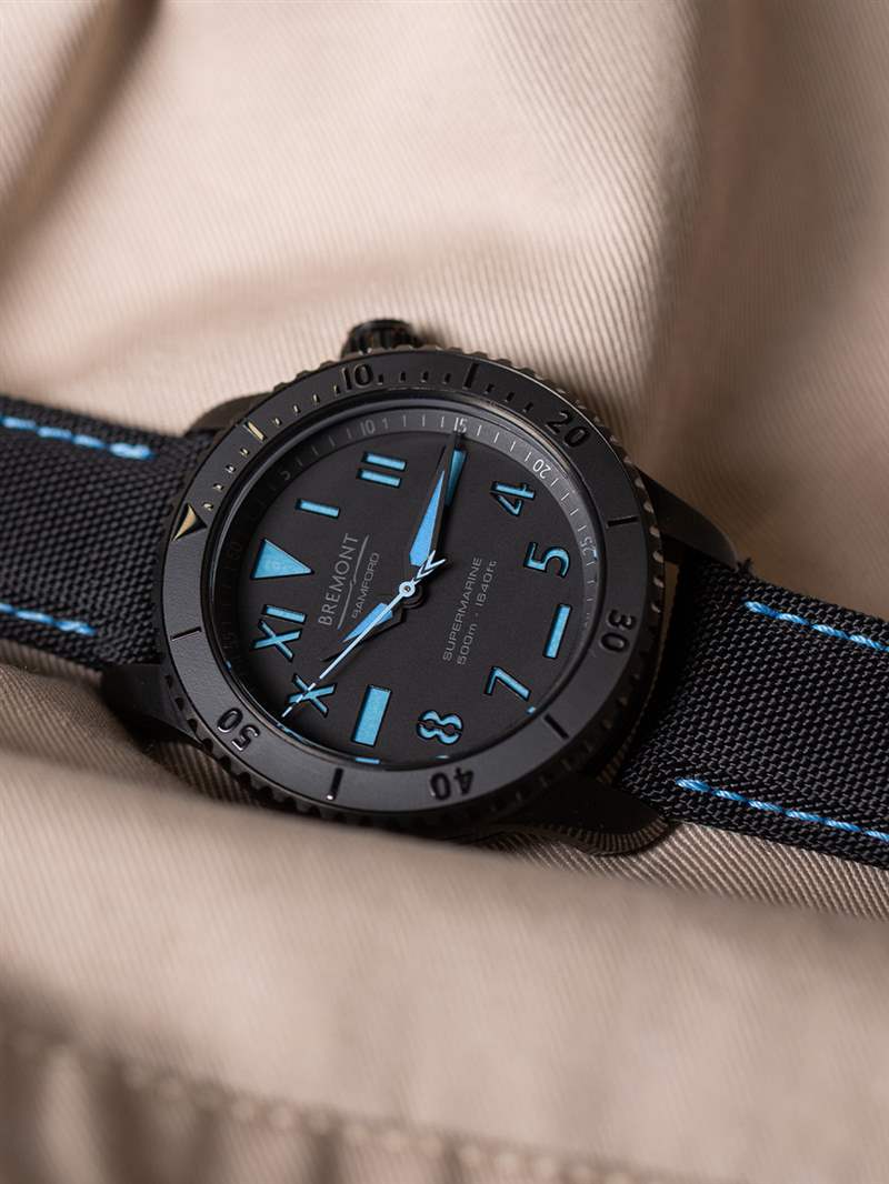 Bremont S500 Bamford特別版中的英國合作伙伴關系-復刻表