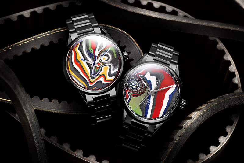 泰格豪雅隆重推出:BWD X Black Badger Fordite Carrera 5系列-復(fù)刻表