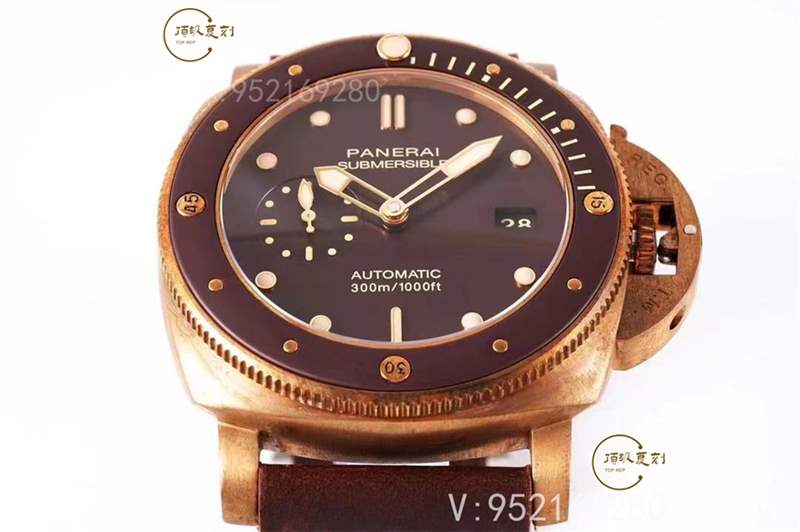 ZF廠沛納海968青銅復(fù)刻表做工怎么樣,對比VS廠如何-復(fù)刻表