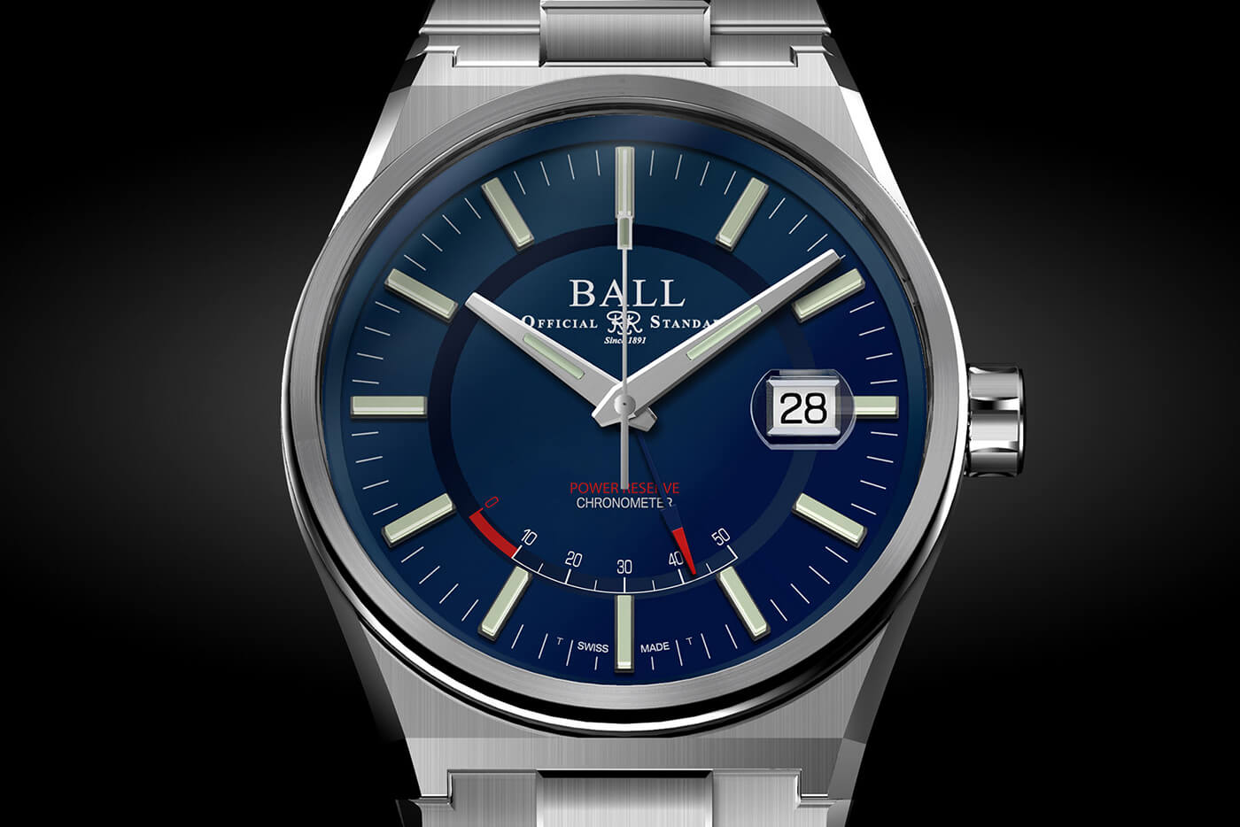 介紹：Ball Roadmaster Icebreaker 904L 鋼制腕表-復(fù)刻表