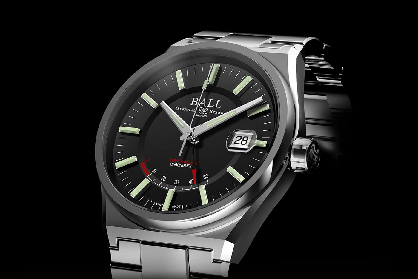 介紹：Ball Roadmaster Icebreaker 904L 鋼制腕表-復(fù)刻表