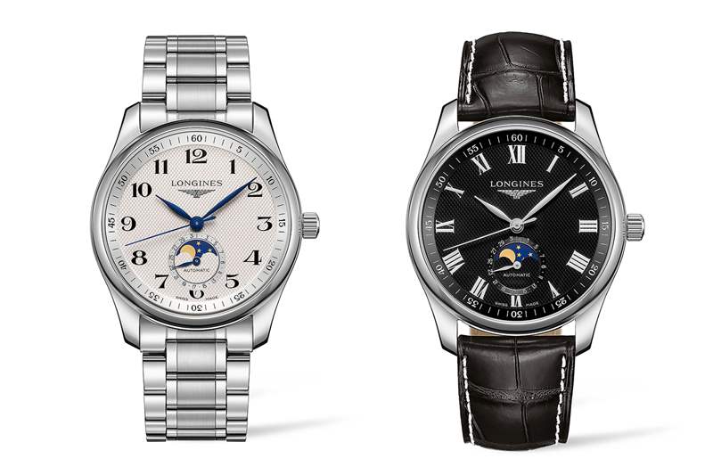 浪琴表大師系列月相手表介紹-復刻表