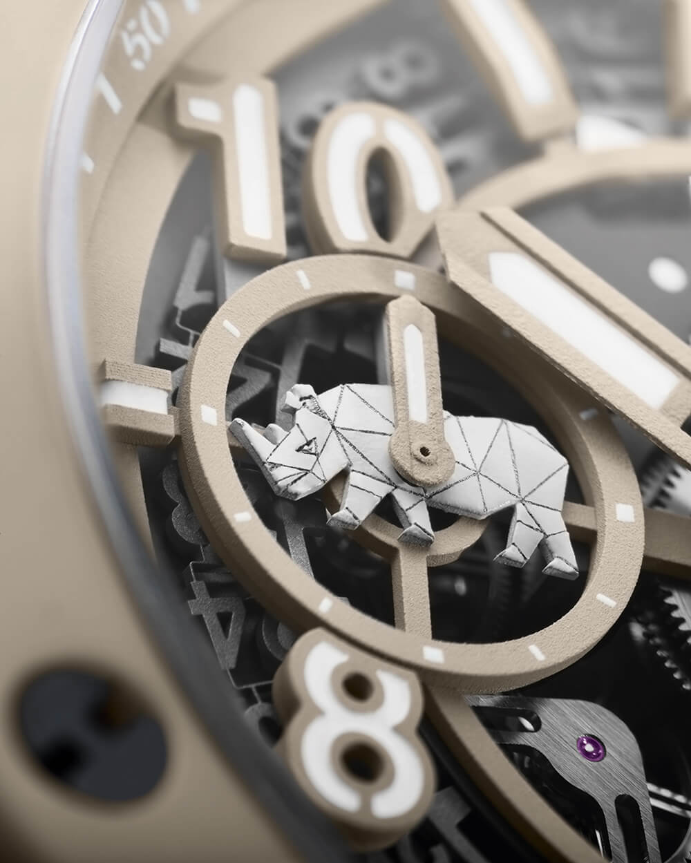 宇舶表推出大爆炸Big Bang Unico Sorai 腕表以幫助拯救非洲犀牛-復(fù)刻表