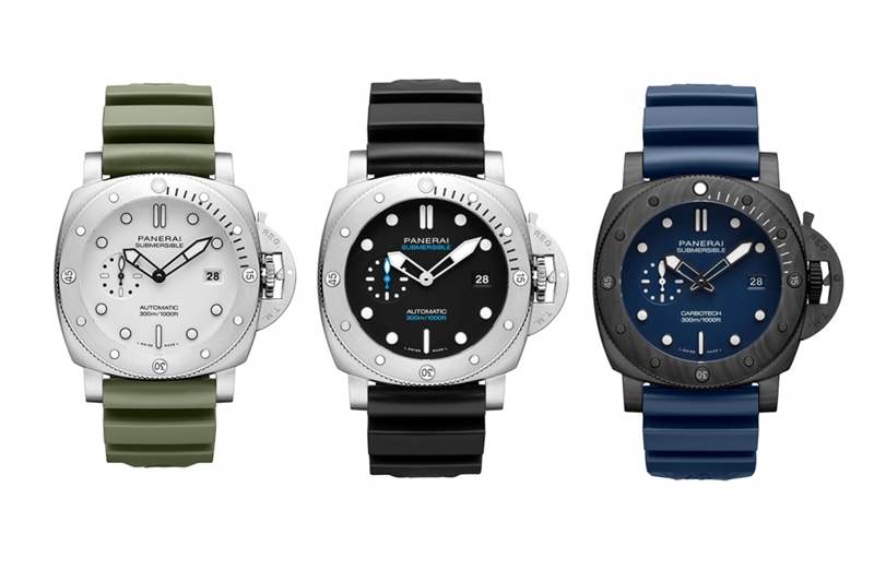 沛納海2022新表Submersible首次推出44mm表款，顏色搶鏡又份量十足-復(fù)刻表