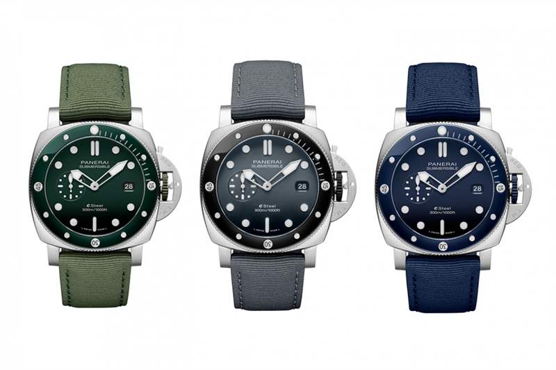 沛納海2022新表Submersible首次推出44mm表款，顏色搶鏡又份量十足-復(fù)刻表