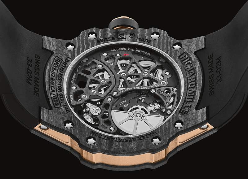 理查德米勒Richard Mille RM 33-02碳釬維腕表-復刻表