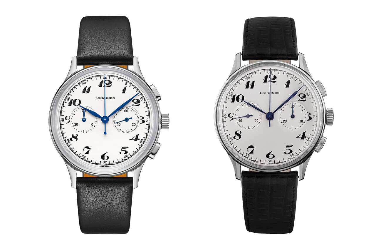 浪琴表傳承經(jīng)典計時1946腕表L2.827.4.73.0-復(fù)刻表