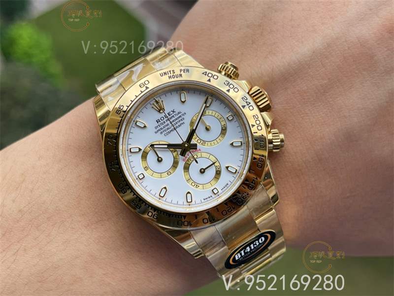 bt廠勞力士迪通拿全金白盤116508復(fù)刻表做工怎么樣-復(fù)刻表