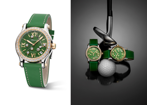 不只閃耀,蕭邦以Happy Sport系列表款頌揚女性無拘自主的躍動樣貌-復(fù)刻表