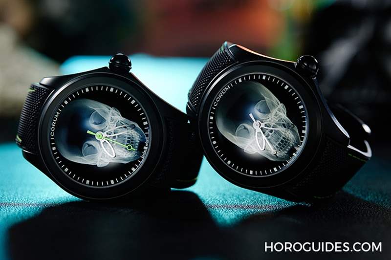 第二代登場，昆侖表Bubble 47 Skull X-Ray 泡泡系列骷髏頭腕表-復刻表