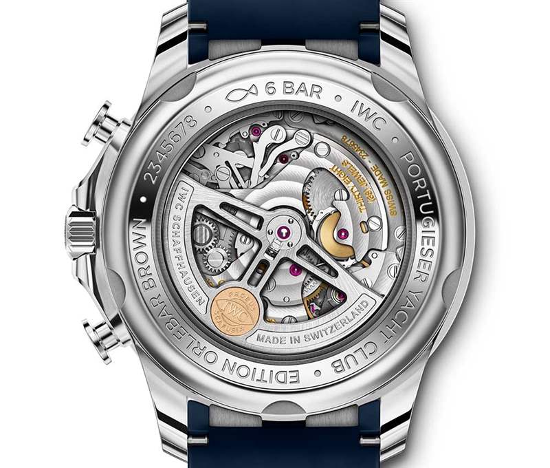 萬(wàn)國(guó)表葡萄牙游艇俱樂(lè)部計(jì)時(shí)碼表奧利巴棕色版-復(fù)刻表