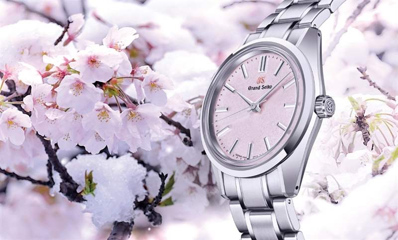 Grand Seiko凝縮「櫻隱」春日奇景，SBGW289現(xiàn)代44GS最小表徑-復(fù)刻表