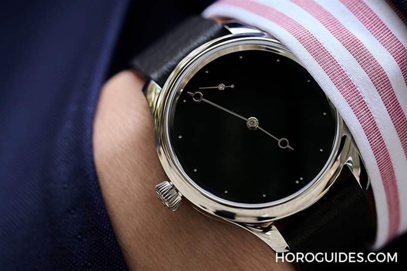 當日全蝕變成制表靈感｜H. Moser & Cie.勇創者小秒針Total Eclipse腕表-復刻表