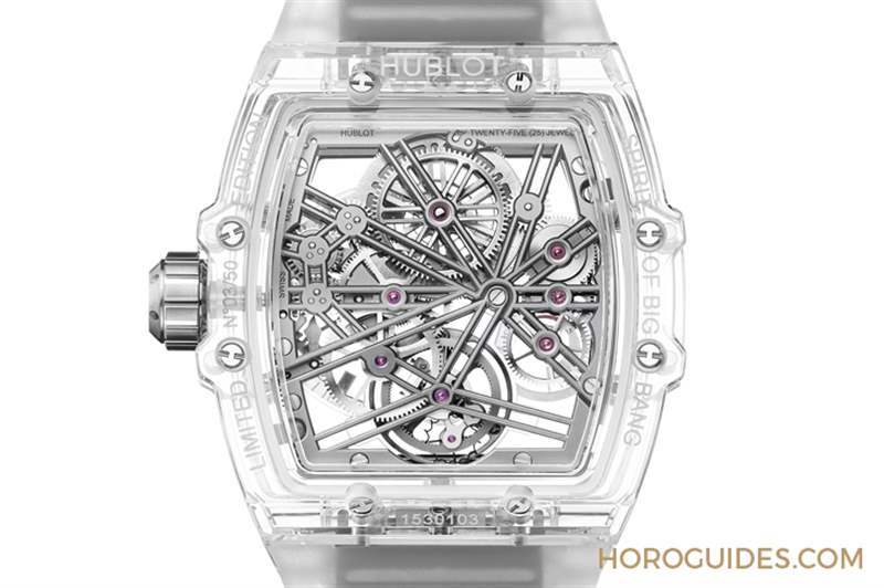 直搗靈魂的爆炸性美學(xué)｜Hublot Spirit Of Big Bang 陀飛輪5日鏈腕表-白色碳纖維款、藍(lán)寶石款-復(fù)刻表