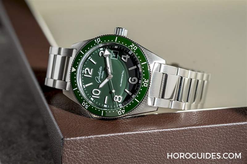 值得你認識的德系血統(tǒng)綠水鬼｜格拉蘇蒂原創(chuàng)SeaQ潛水表蘆葦綠新色-復刻表