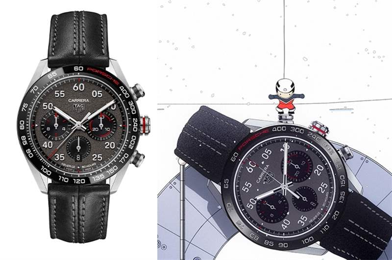 泰格豪雅眾代言人Q萌現身,為圣誕節挑表選禮獻計!-復刻表