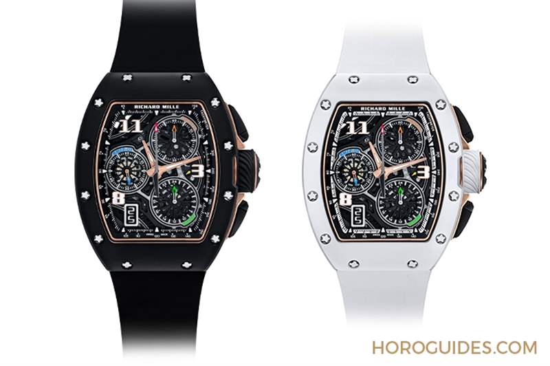 RICHARD MILLE 72-01計時碼表,再添黑白陶瓷款-復(fù)刻表