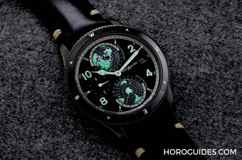 「黑色」才是男人的本色！全新萬寶龍1858系列UltraBlack限量腕表-復刻表