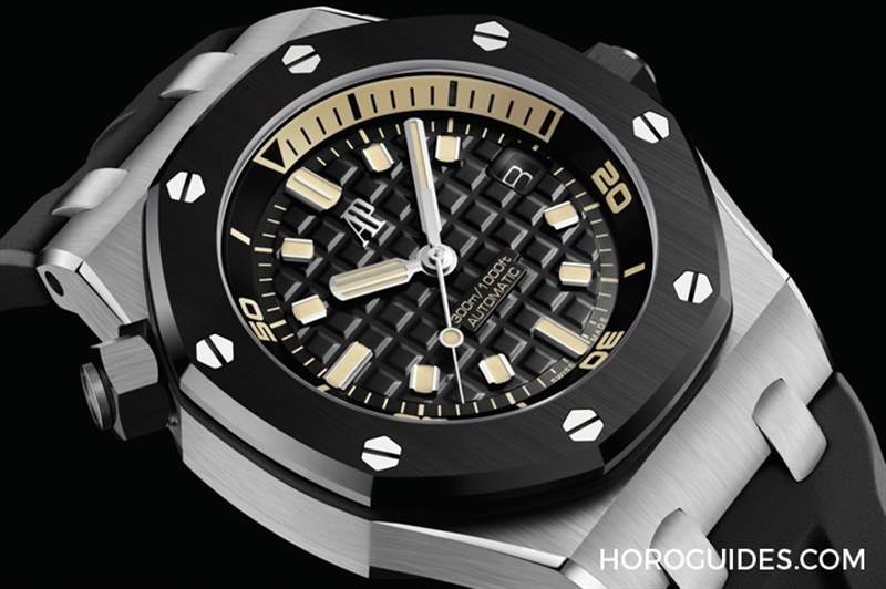 日本獨(dú)家先發(fā)！愛彼白金黑色陶瓷42毫米皇家橡樹離岸型潛水腕表-復(fù)刻表