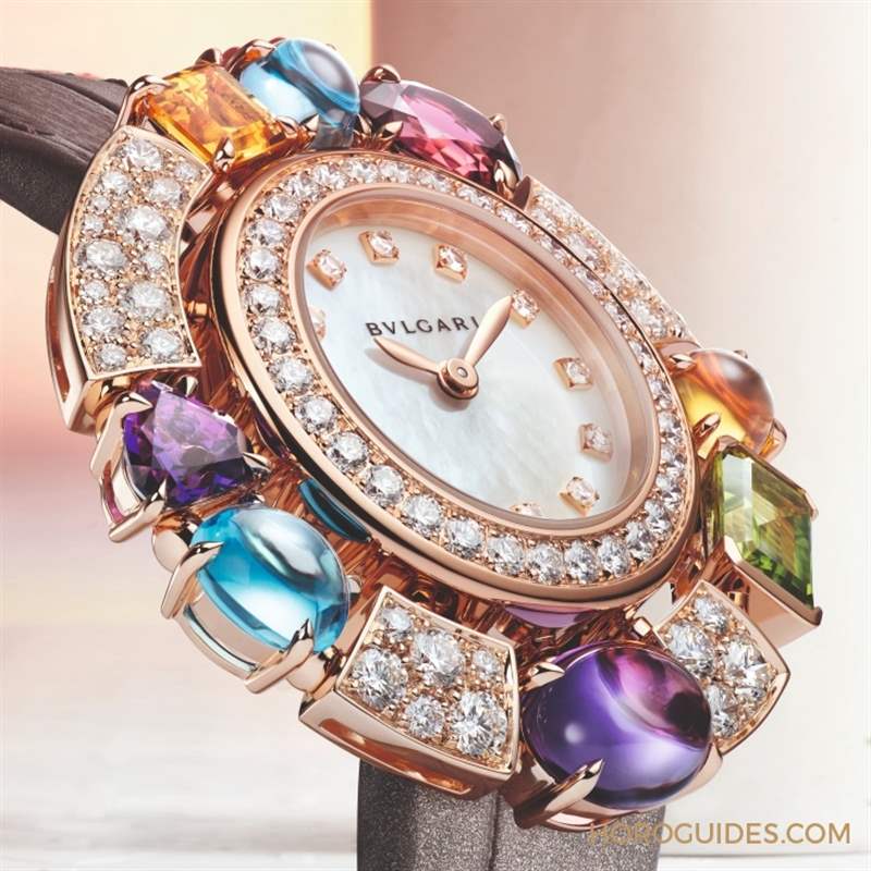 義式珠寶美學加持！BVLGARI Allegra腕表的彩寶光環(huán)-復刻表
