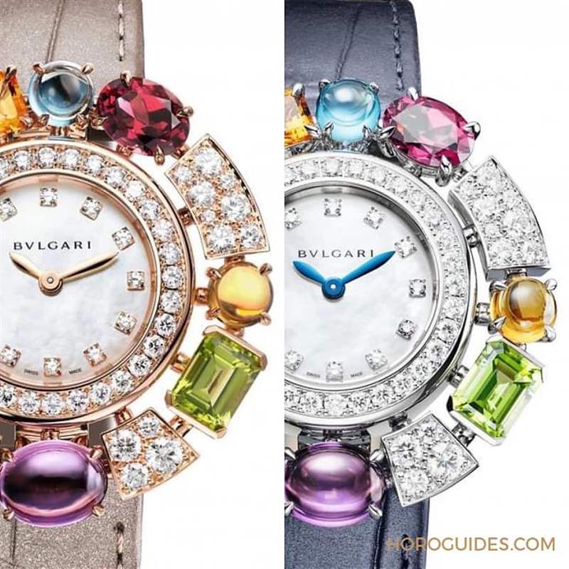 義式珠寶美學加持！BVLGARI Allegra腕表的彩寶光環(huán)-復刻表
