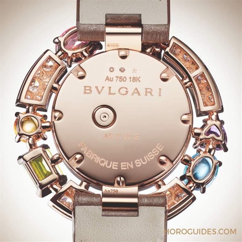 義式珠寶美學加持！BVLGARI Allegra腕表的彩寶光環(huán)-復刻表