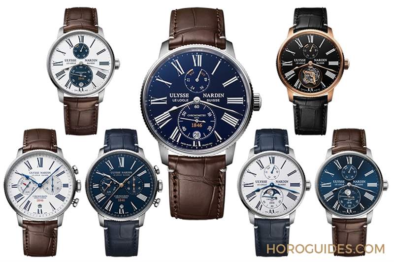 雅典表慶175周年，航海系列領航者七款限量新作輕薄亮相-復刻表