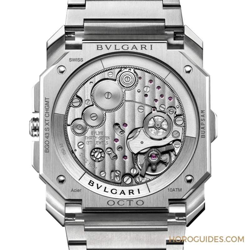 這樣的喀什米爾藍面，美絕了！BVLGARI Octo Finissimo超薄兩地時間計時碼表-復刻表