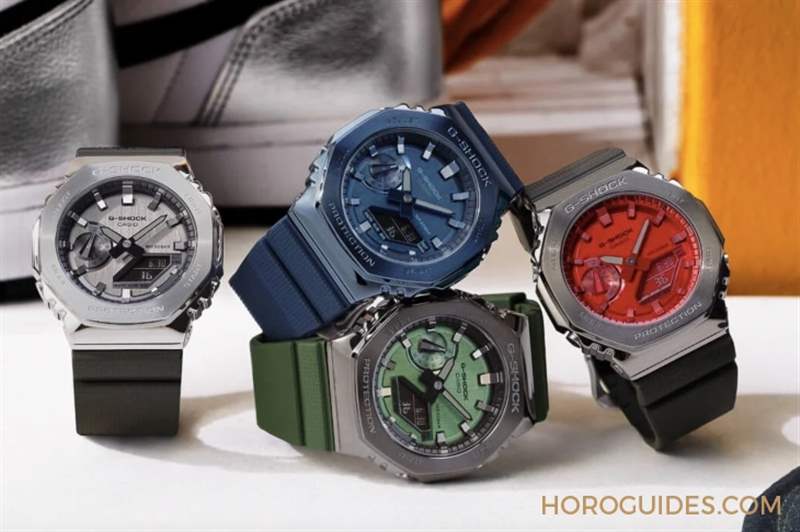 金屬版農家橡樹來了！Casio G-Shock GM-2100腕表-復刻表