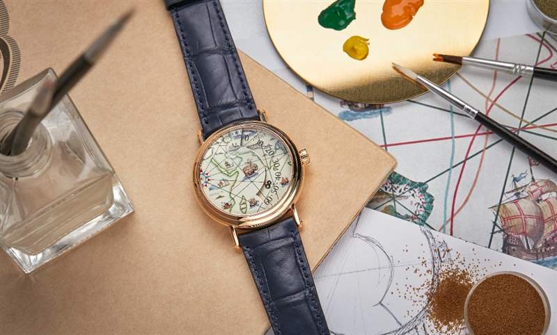 微繪大航海時(shí)代的探險(xiǎn)史詩(shī)|江詩(shī)丹頓藝術(shù)大師系列向偉大探險(xiǎn)家致敬腕表-復(fù)刻表