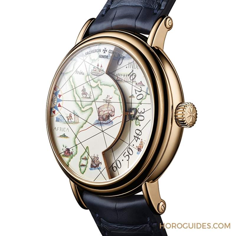 微繪大航海時(shí)代的探險(xiǎn)史詩(shī)|江詩(shī)丹頓藝術(shù)大師系列向偉大探險(xiǎn)家致敬腕表-復(fù)刻表