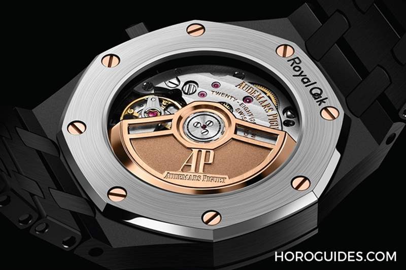 愛彼新作連發(fā)！皇家橡樹34mm自動上鏈腕表-黑陶瓷款＆淺藍面霜金款-復刻表