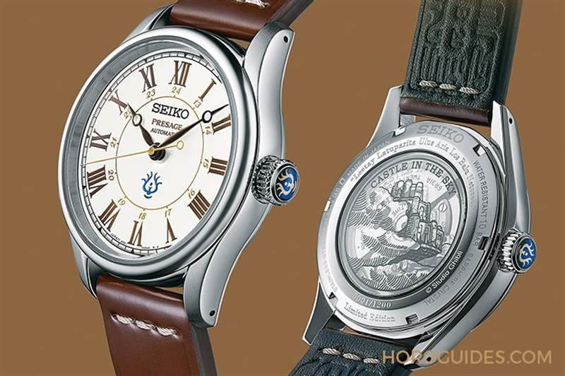 SEIKO x 吉卜力工作室《天空之城》限量表，又一款高性價比琺瑯面！-復刻表