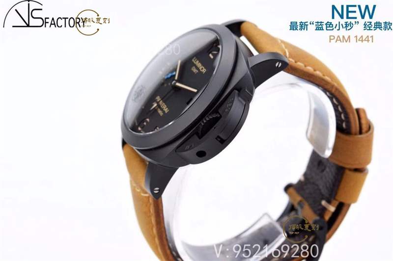 VS廠沛納海pam1441陶瓷腕表做工怎么樣,441升級版-復刻表