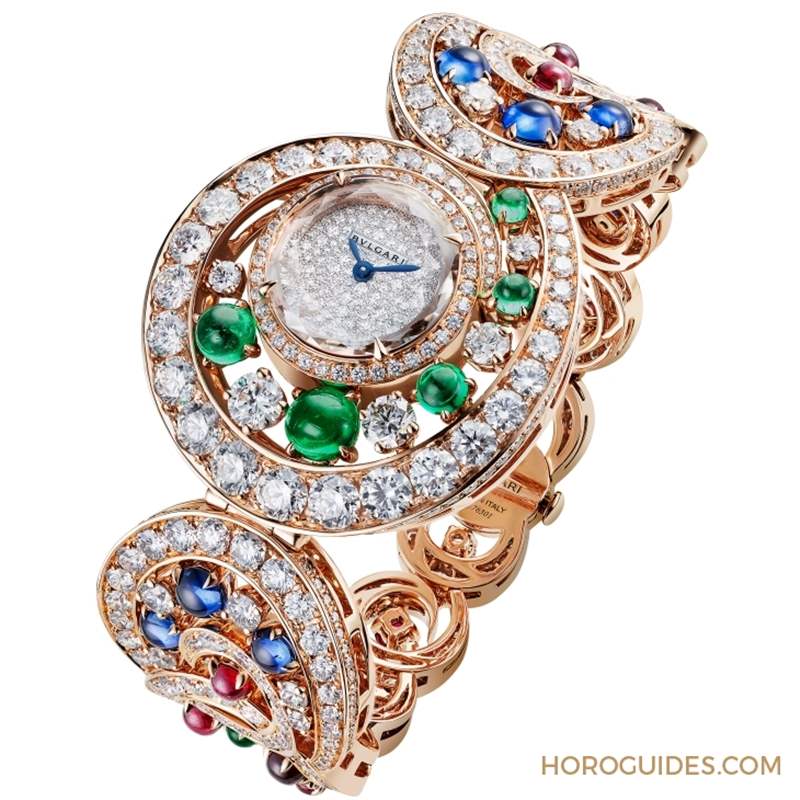 BVLGARI歷來(lái)造價(jià)最高腕表現(xiàn)身Magnifica頂級(jí)珠寶腕表系列-復(fù)刻表
