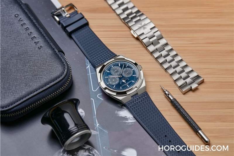 江詩(shī)丹頓Overseas超薄萬(wàn)年歷首見(jiàn)白金材質(zhì)-復(fù)刻表