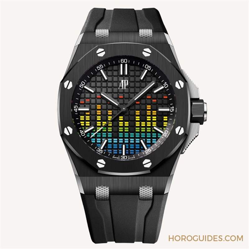 這不是P圖！在經典格紋上大做音樂，愛彼皇家橡樹離岸型音樂特別版-復刻表