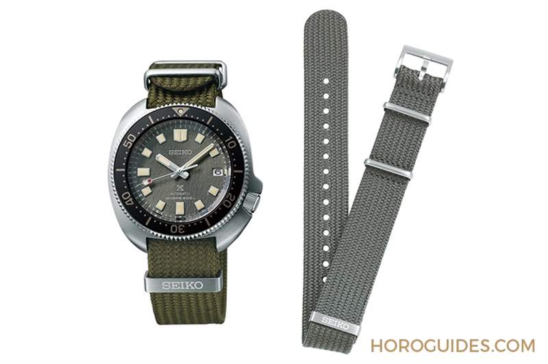 強(qiáng)韌織物表帶｜SEIKO推出現(xiàn)代版Prospex系列腕表，重新詮釋62MAS和海龜-復(fù)刻表