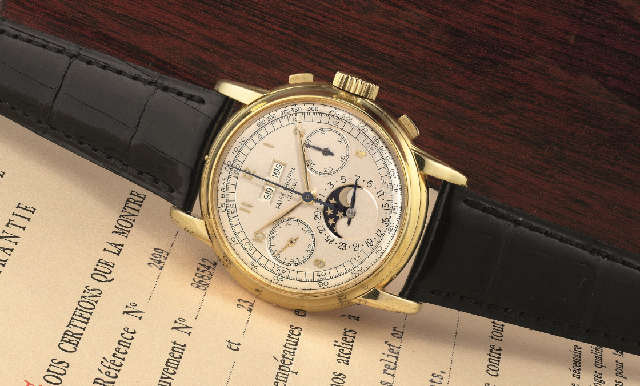 富藝斯「名表薈萃—香港XII」百達翡麗珍稀罕品2499黃金版本現身！-復刻表