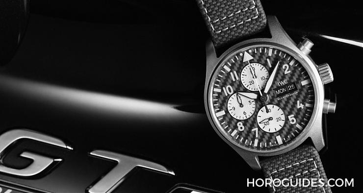 賽車同款材質！IWC飛行員計時腕表「AMG」特別版-復刻表