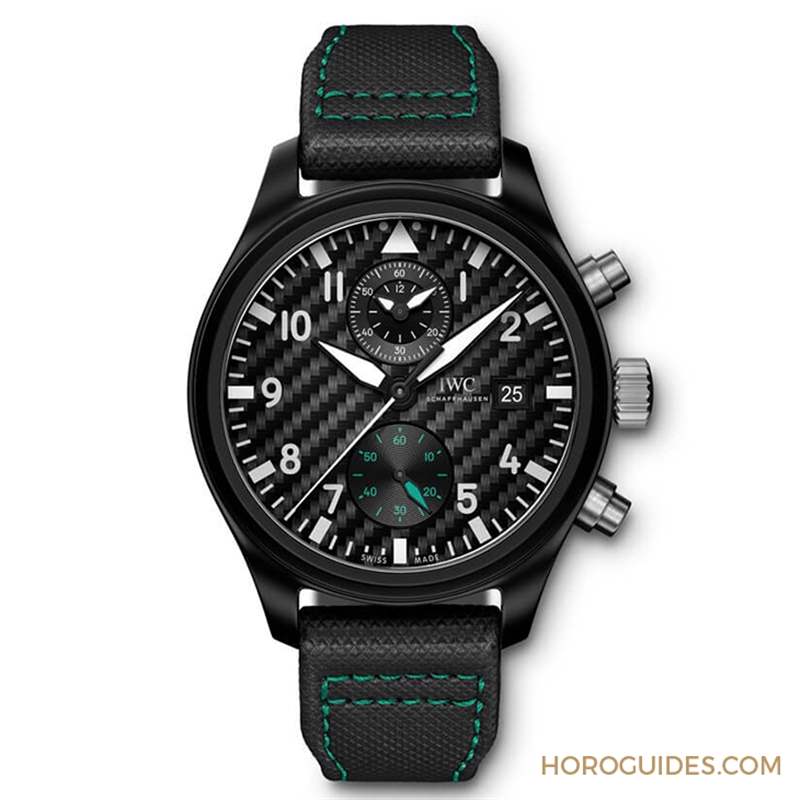 賽車同款材質！IWC飛行員計時腕表「AMG」特別版-復刻表