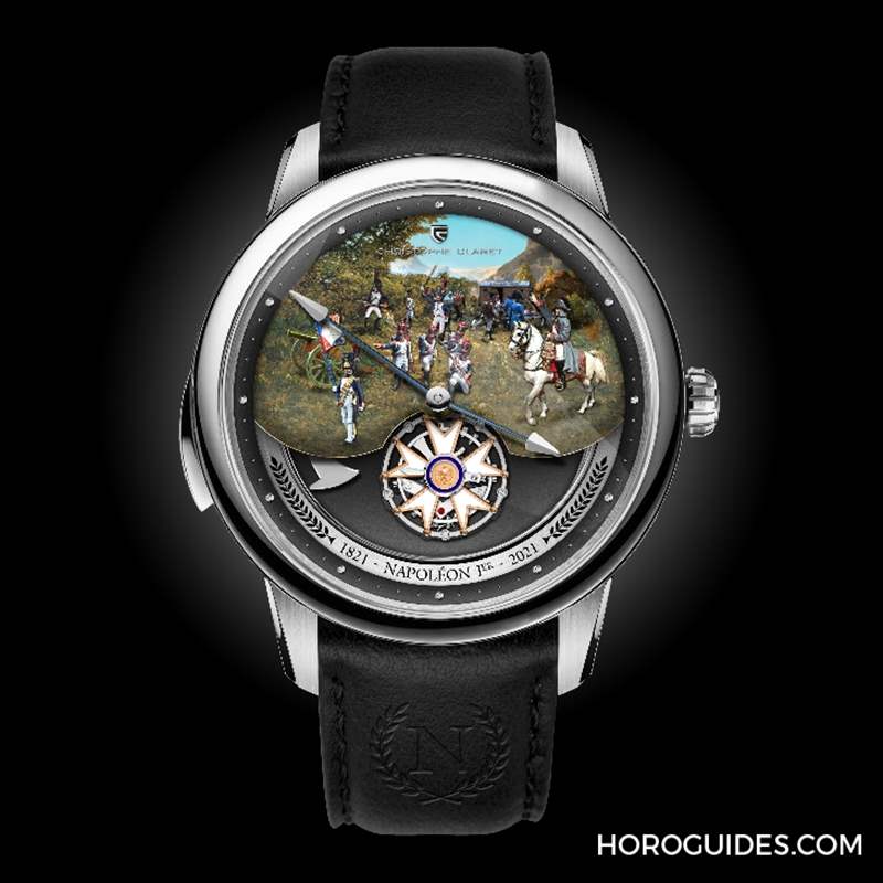 極致三問報時，向拿破侖致敬｜Christophe Claret Napoleon飛行陀飛輪三問表-復刻表