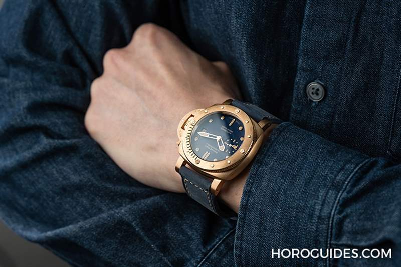 不只好看還更環保｜沛納海Submersible 42毫米限量青銅潛水表-復刻表