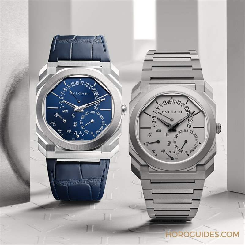 5.8mm的王者！BVLGARI Octo Finissimo超薄萬年歷-復刻表