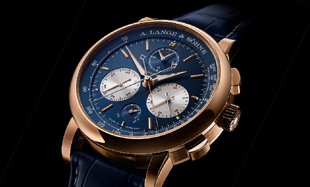 朗格Triple Split三追針計(jì)時(shí)，推出貴氣藍(lán)金新色-復(fù)刻表